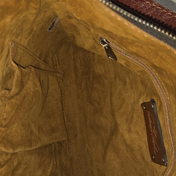 Patricia Nash Brown Leather Crossbody Bag - Picture 12 of 15